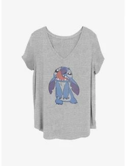Brand new 🧨 Disney Lilo & Stitch In My Head 👧 Girls T-Shirt Plus Size 🎁