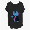Hot Sale 👏 Disney Lilo & Stitch Vampire Stitch 👧 Girls T-Shirt Plus Size 🛒 -lilo and stitch shop 19894671 hi