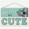 Budget ⌛ Disney Lilo & Stitch Weird But Cute Hanging Wood Wall Decor 👍 -lilo and stitch shop 19928261 hi