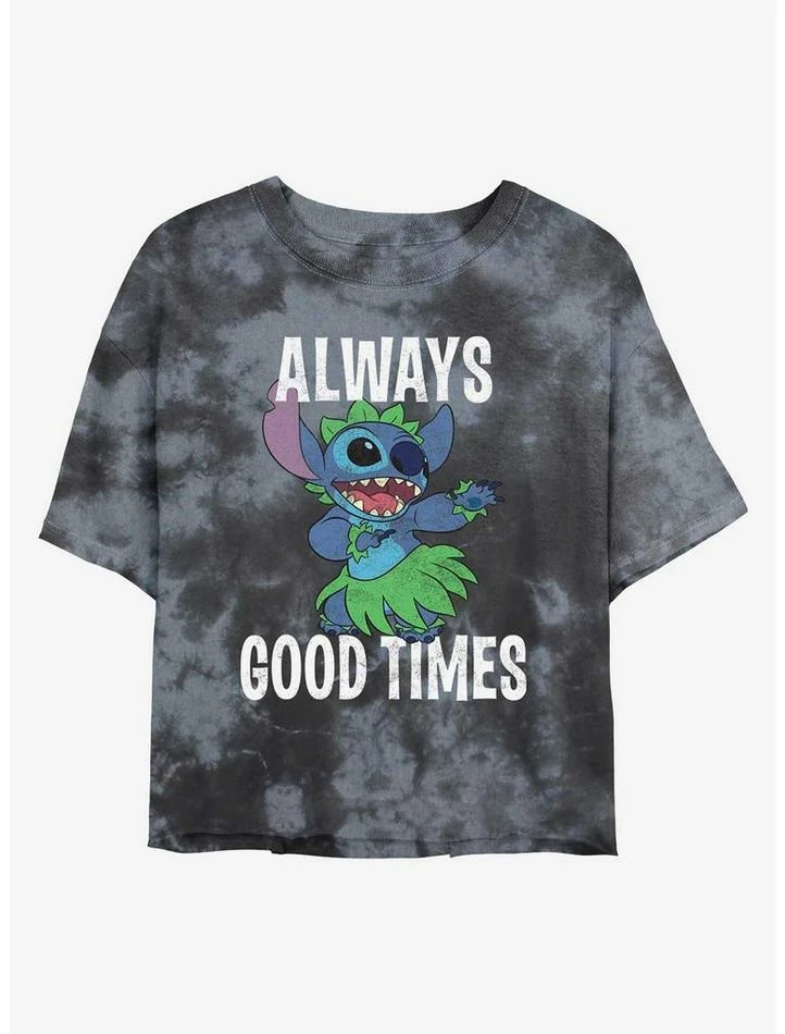 Buy ๐ Disney Lilo & Stitch Always Good Times Tie-Dye ๐ง Girls Crop T-Shirt ๐ 3 Buy ๐ Disney Lilo & Stitch Always Good Times Tie-Dye ๐ง Girls Crop T-Shirt ๐