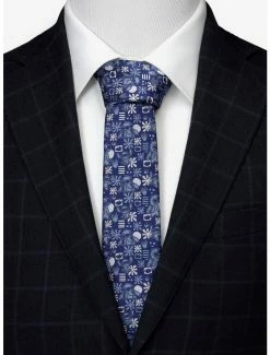 Wholesale ✔️ Disney Lilo & Stitch Blue Tropical Men's Tie 😉 -lilo and stitch shop 20138919 av1