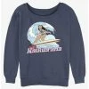 Budget 🤩 Disney Lilo & Stitch Hawaiian Sister Nani 👧 Girls Slouchy Sweatshirt 🛒 -lilo and stitch shop 20167275 hi