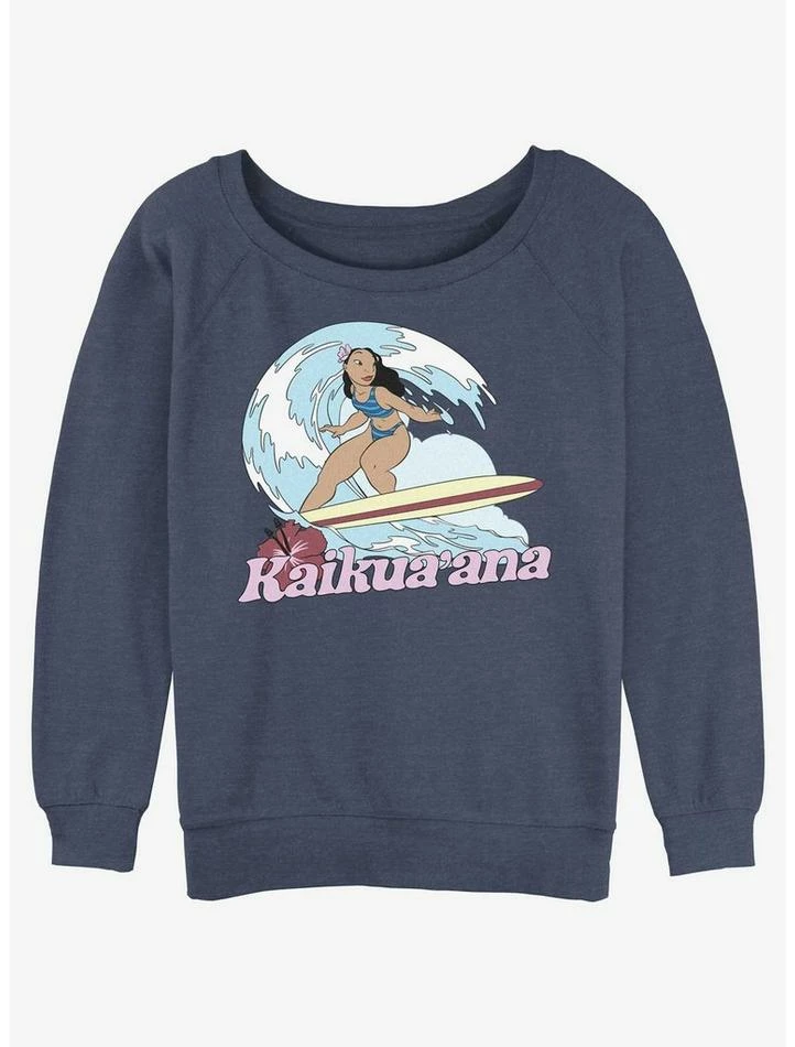 Budget 🤩 Disney Lilo & Stitch Hawaiian Sister Nani 👧 Girls Slouchy Sweatshirt 🛒 3 Budget 🤩 Disney Lilo & Stitch Hawaiian Sister Nani 👧 Girls Slouchy Sweatshirt 🛒