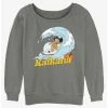 Cheap 😉 Disney Lilo & Stitch Hawaiian Sister Lilo 👧 Girls Slouchy Sweatshirt ❤️ -lilo and stitch shop 20167282 hi
