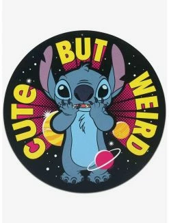 Top 10 ✔️ Disney Lilo & Stitch Cute But Weird Round Metal Sign 🧨