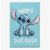 Coupon ⭐ Disney Lilo & Stitch Weird But Cute Canvas Wall Decor 👏 -lilo and stitch shop 20171317 hi