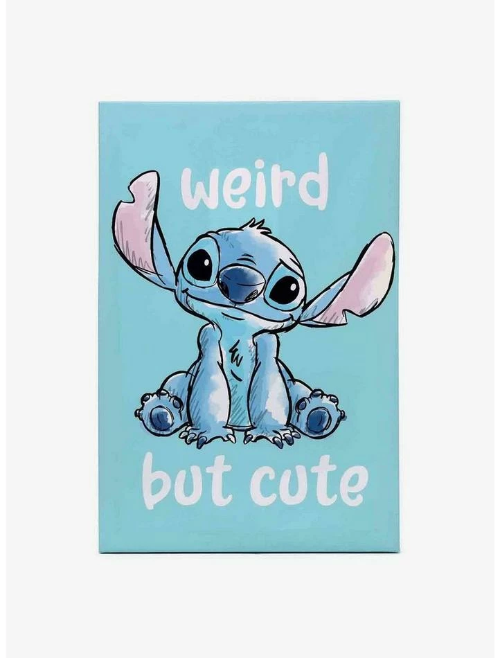 Coupon โญ Disney Lilo & Stitch Weird But Cute Canvas Wall Decor ๐ 3 Coupon โญ Disney Lilo & Stitch Weird But Cute Canvas Wall Decor ๐