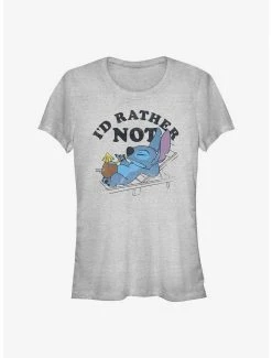 Best reviews of 😀 Disney Lilo & Stitch I'd Rather Not 👧 Girls T-Shirt 🥰