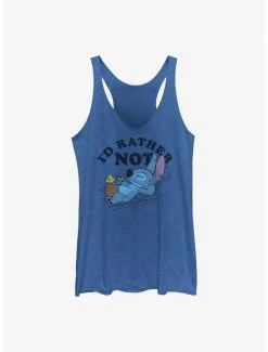 Discount ⭐ Disney Lilo & Stitch I'd Rather Not 👧 Girls Tank ✔️