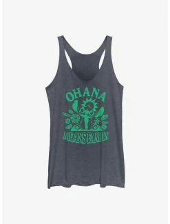 Promo ✨ Disney Lilo & Stitch Ohana 👧 Girls Tank 🛒