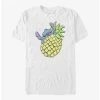 Hot Sale 🥰 Disney Lilo & Stitch Pineapple Stitch T-Shirt 😀 -lilo and stitch shop 20196301 hi