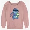 Wholesale 🧨 Disney Lilo & Stitch Froggie 👧 Girls Slouchy Sweatshirt 🎁 -lilo and stitch shop 20207413 hi