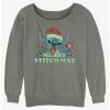 New 👍 Disney Lilo & Stitch Merry Stitchmas 👧 Girls Slouchy Sweatshirt 👍 -lilo and stitch shop 20207427 hi