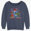 New 👏 Disney Lilo & Stitch Rockin' Around 👧 Girls Slouchy Sweatshirt ⌛ -lilo and stitch shop 20207490 hi