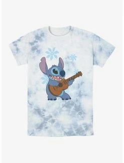 Discount 🌟 Disney Lilo & Stitch Ukulele Stitch Tie-Dye T-Shirt 🎁