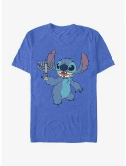 Promo 🔥 Disney Lilo & Stitch Hanukkah Menorah T-Shirt 😉