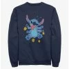 Outlet 🔔 Disney Lilo & Stitch Hanukkah Spinning Dreidels Sweatshirt 🎁 -lilo and stitch shop 20234547 hi
