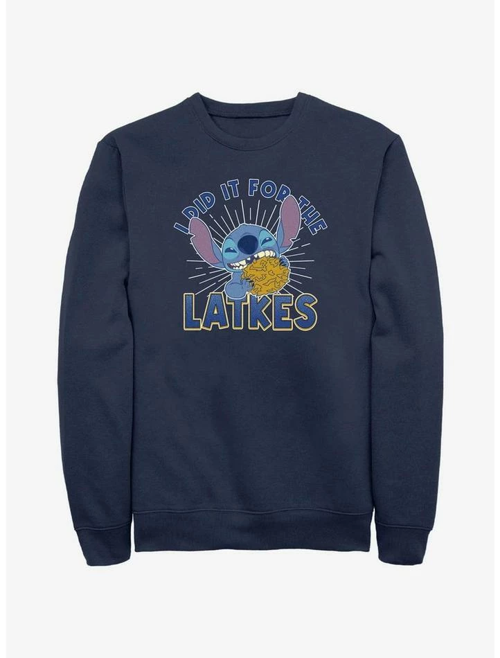 Flash Sale ๐ Disney Lilo & Stitch Did It For Hanukkah Latkes Sweatshirt โ๏ธ 3 Flash Sale ๐ Disney Lilo & Stitch Did It For Hanukkah Latkes Sweatshirt โ๏ธ