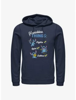 Cheapest ✨ Disney Lilo & Stitch Hanukkah List Hoodie 🧨