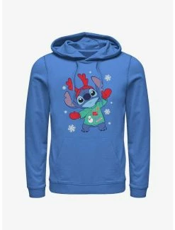 Buy ⌛ Disney Lilo & Stitch Reindeer Stitch Hoodie 😍