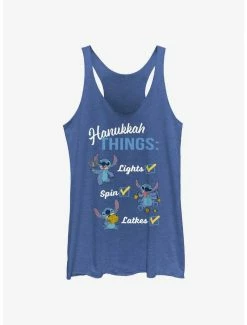 Best Pirce 🛒 Disney Lilo & Stitch Hanukkah List 👧 Girls Tank 🎁