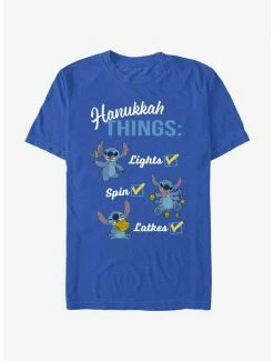 Buy 🤩 Disney Lilo & Stitch Hanukkah List T-Shirt 🧨