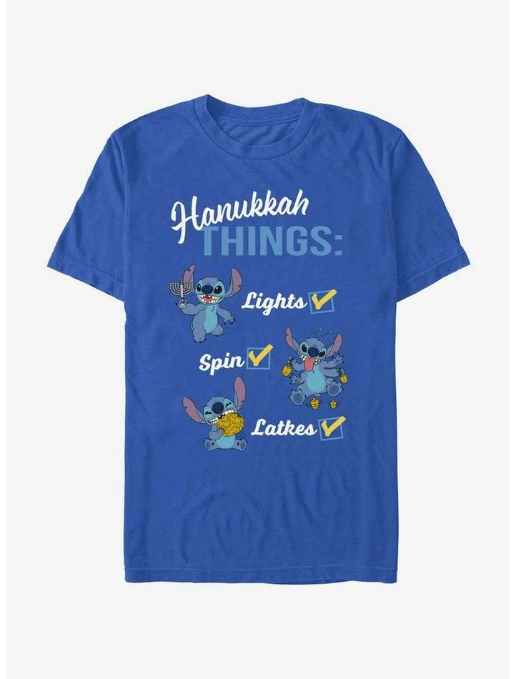 Buy ๐คฉ Disney Lilo & Stitch Hanukkah List T-Shirt ๐งจ 3 Buy ๐คฉ Disney Lilo & Stitch Hanukkah List T-Shirt ๐งจ