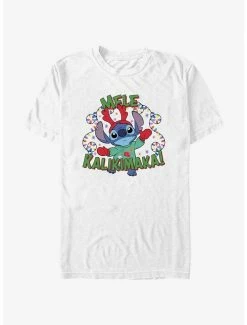 Best reviews of ⭐ Disney Lilo & Stitch Mele Kalikimaka Merry ❄ Christmas in Hawaiian T-Shirt ✔️