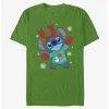 Buy 😀 Disney Lilo & Stitch Reindeer Stitch T-Shirt 🎁