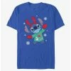 Best deal 🔔 Disney Lilo & Stitch Reindeer Stitch T-Shirt 🧨 -lilo and stitch shop 20234834 hi