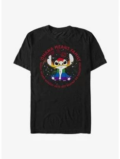 Top 10 😉 Disney Lilo & Stitch Ohana Pride Extra Soft T-Shirt 🎉
