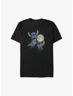 Brand new ✔️ Disney Lilo & Stitch Three Stitch Moon Big & Tall T-Shirt ⭐